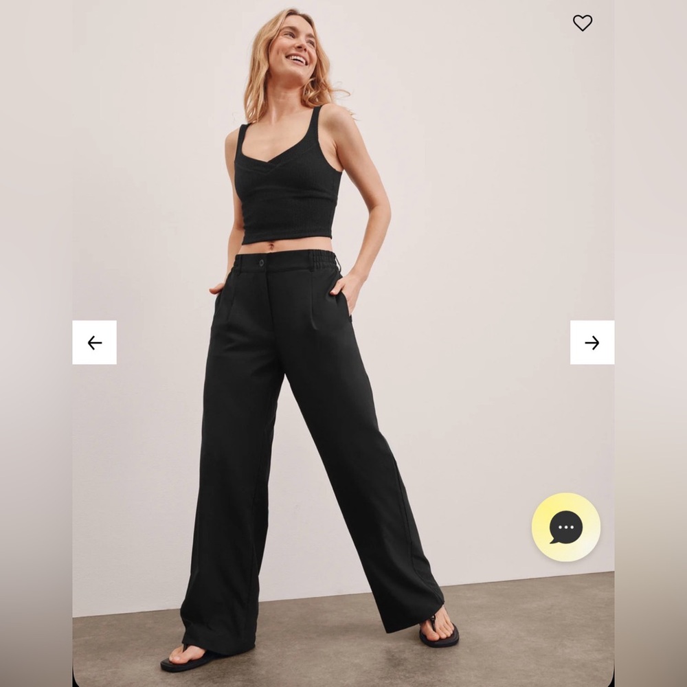 Beyond Yoga Status Wide Leg Trouser 31" - M